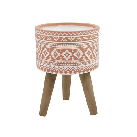 Conservatorio 10' Sierra Fiberglass planter, Orange CO3492865